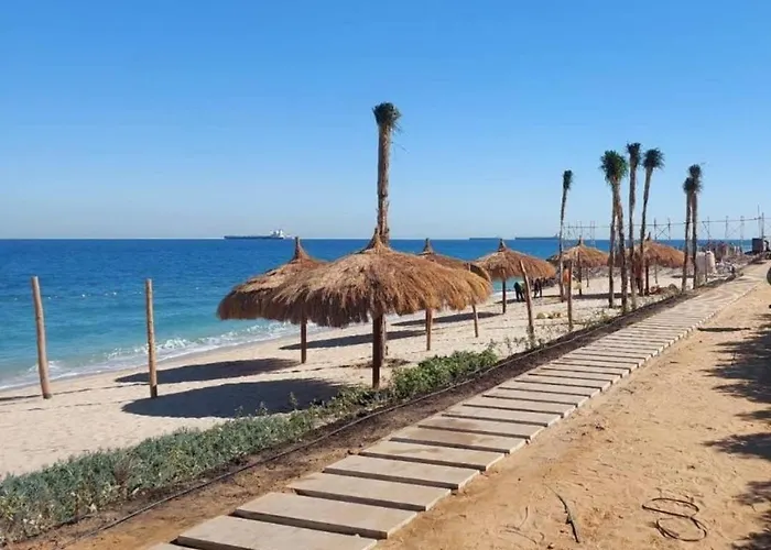 Amazing Panoramic Sea View 3-bedroom In Il Monte Galala El Sokhna Families Only * Ain Suchna