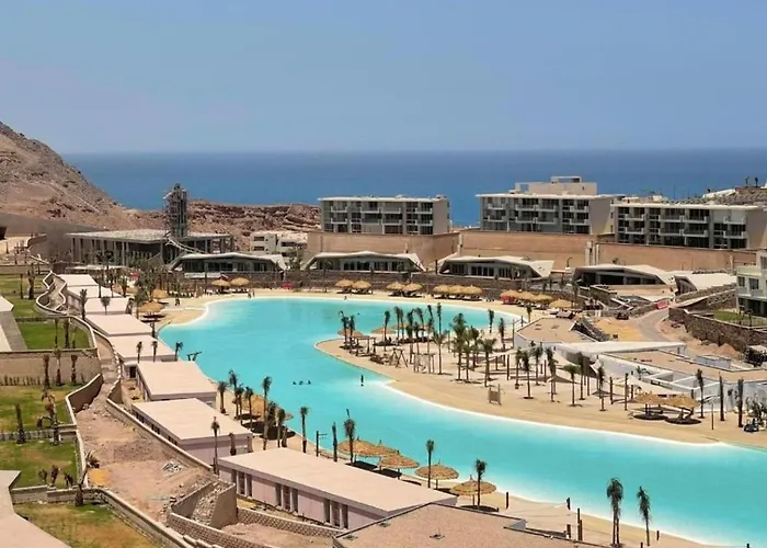 Amazing Panoramic Sea View 3-bedroom In Il Monte Galala El Sokhna Families Only Chalet Ain Suchna
